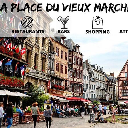 Cosy'Appart - Le Saint Maur Rouen Zewnętrze zdjęcie